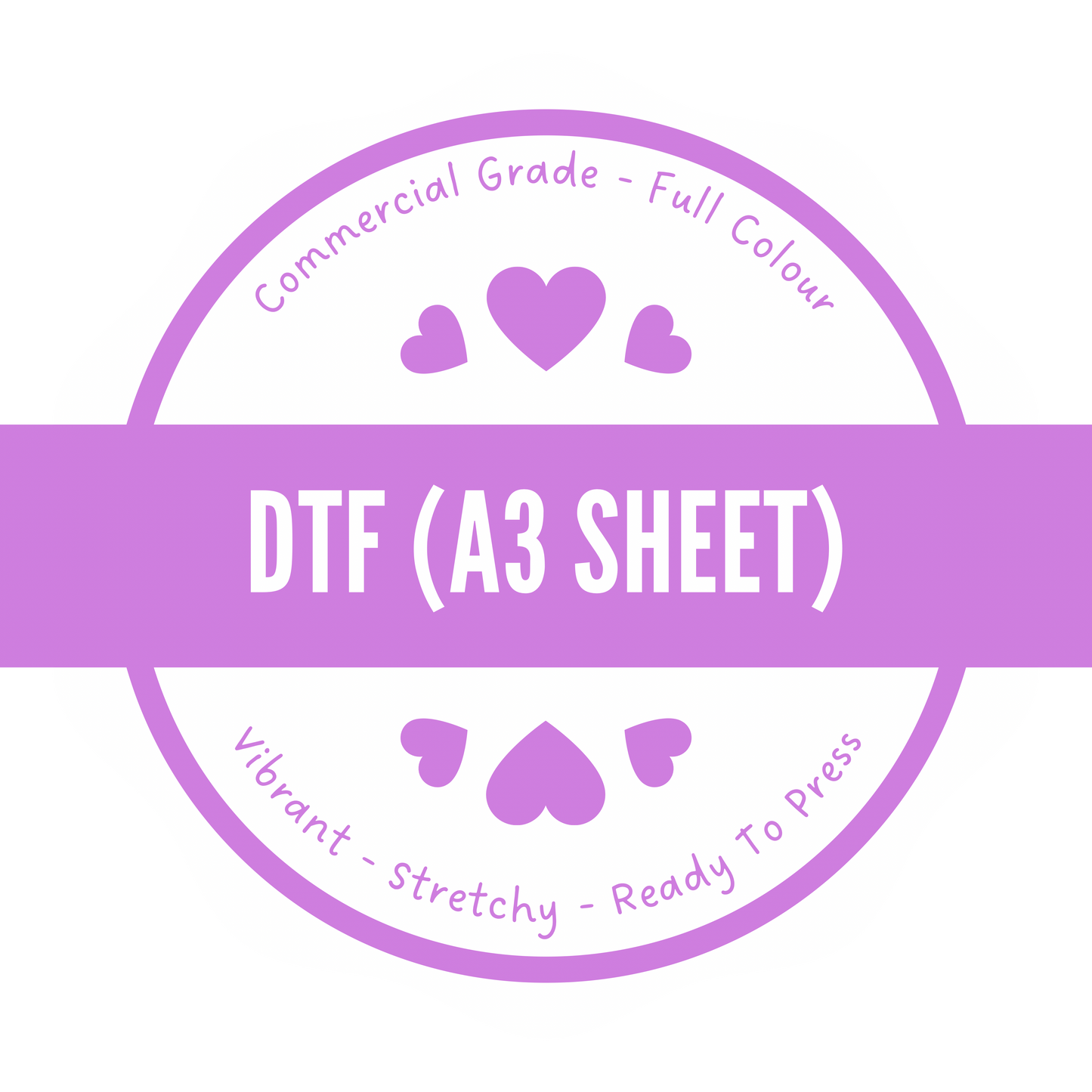 DTF Sheets - A3