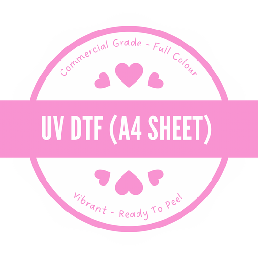 UV DTF A4 SHEETS