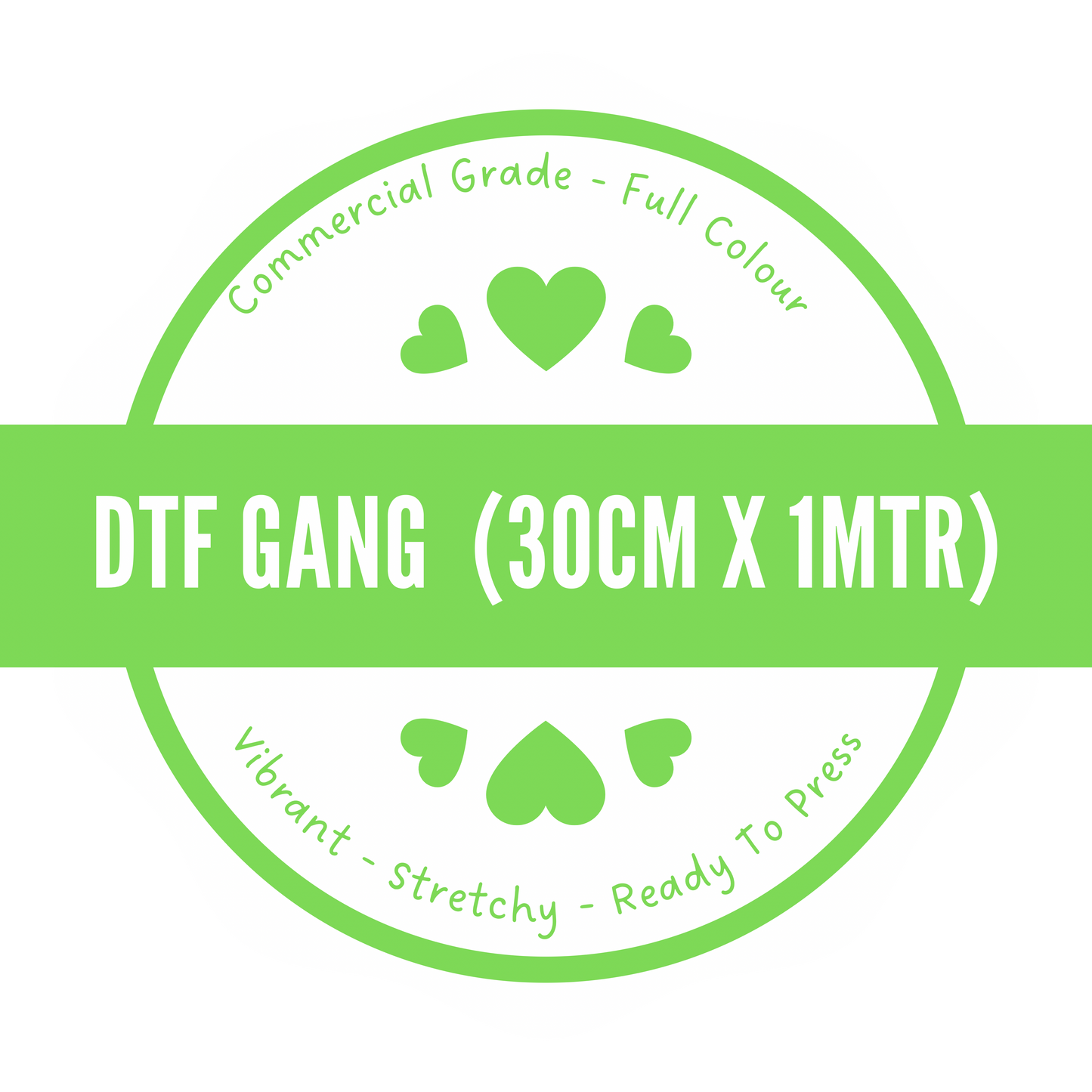 DTF Gang Sheets - 30cm x 100cm *NEW*