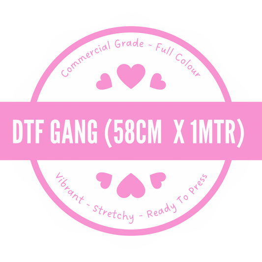 DTF Gang Sheets -60cm x 1 METRE