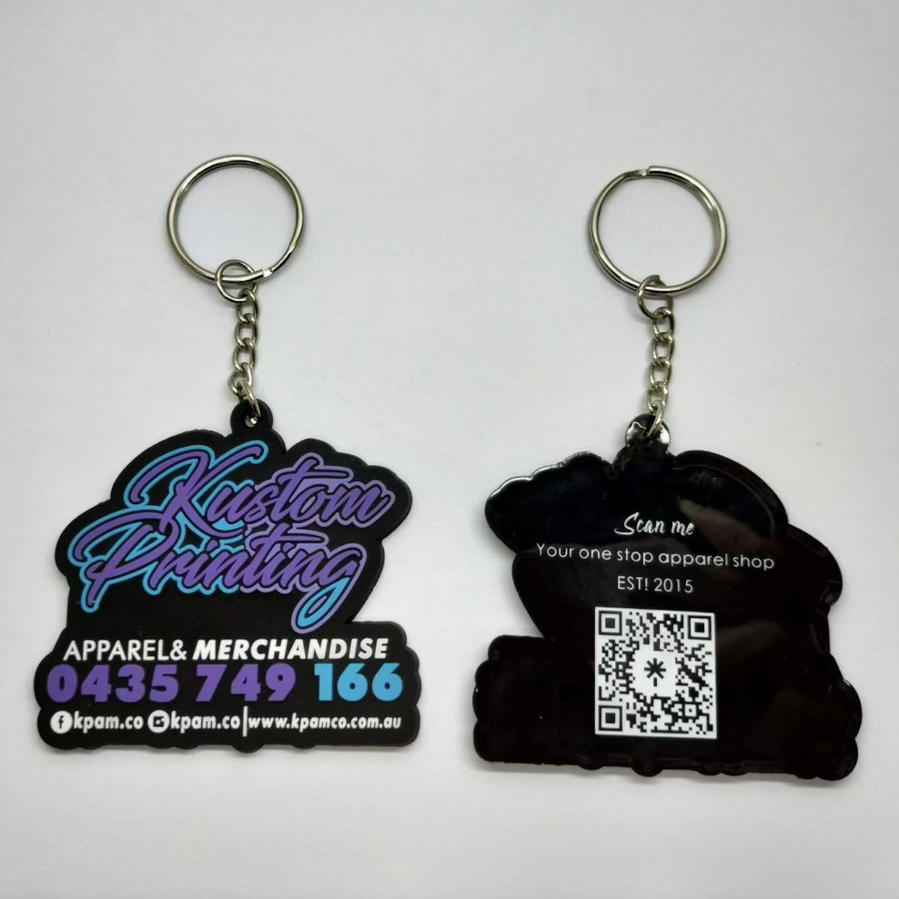 PVC RUBBER KEYRINGS