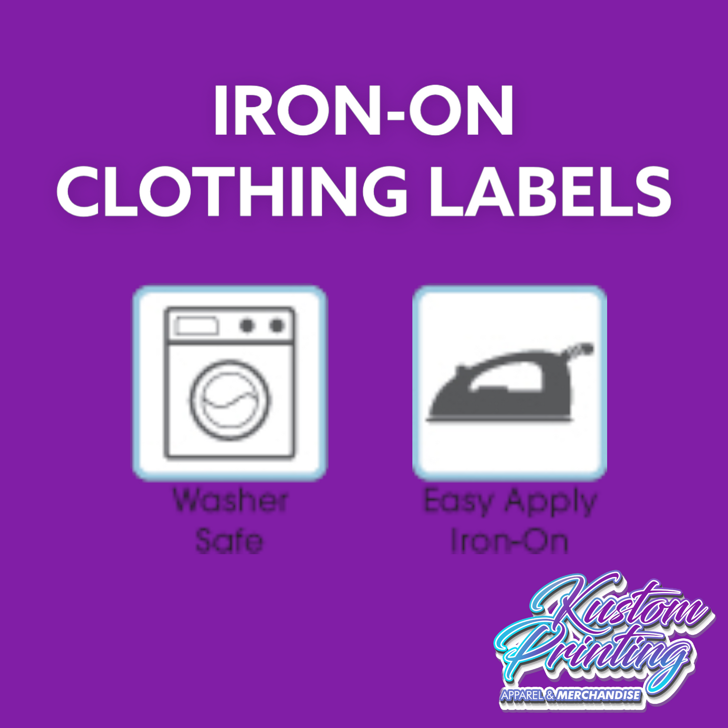 Iron-On Clothing Labels